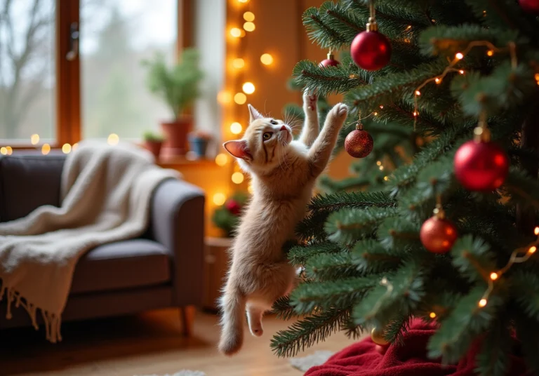 Understanding Cat Christmas Tree Attraction: Reasons Behind Their Curiosity