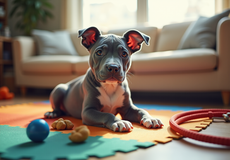 4 Steps to Train Your Blue Nose Pitbull Puppy Effectively